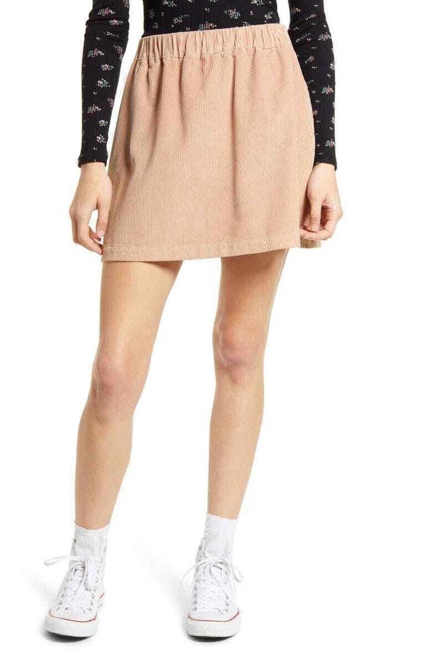 BP. Nordstrom Corduroy Elastic Waist Nougat Tan